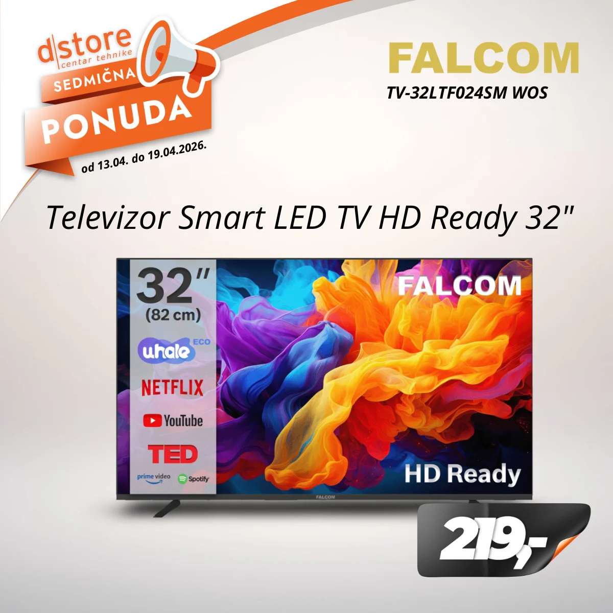 Dstore SEDMIČNA PONUDA 13-19.4.2026.