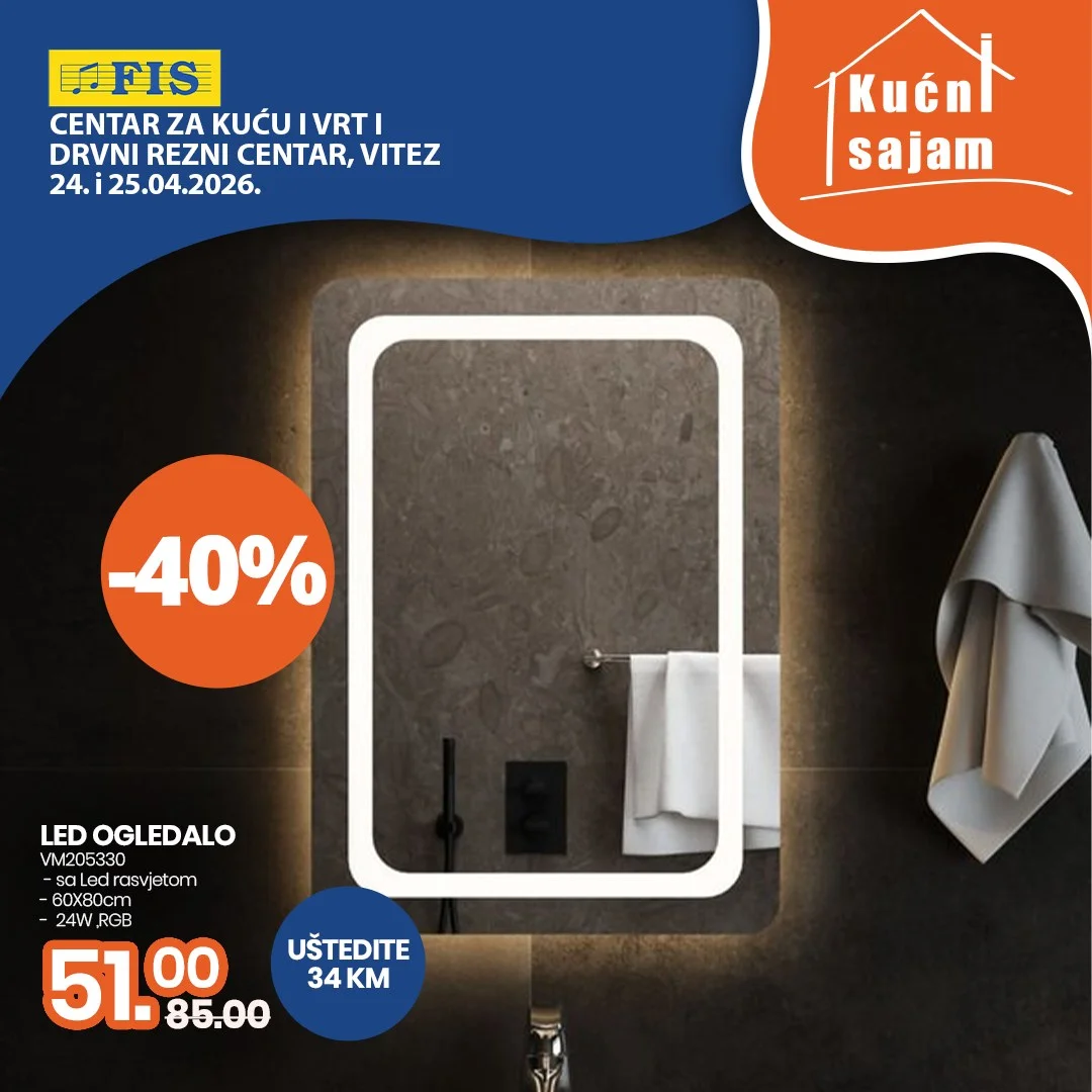 Fis KUĆNI SAJAM 24-25.4.2026.