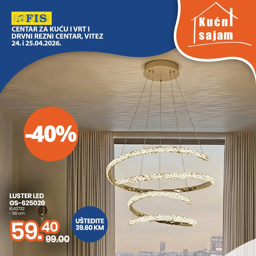Fis KUĆNI SAJAM 24-25.4.2026.