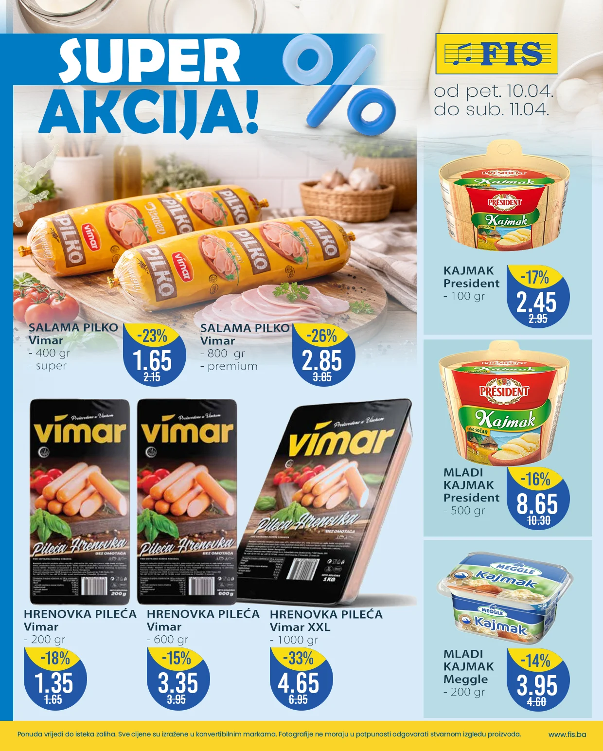 Fis vikend akcija 10-11.4.2026.