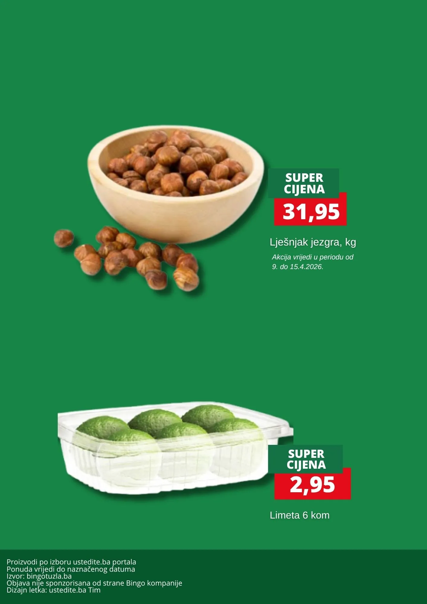 Bingo akcija SVEJŽA PONUDA 