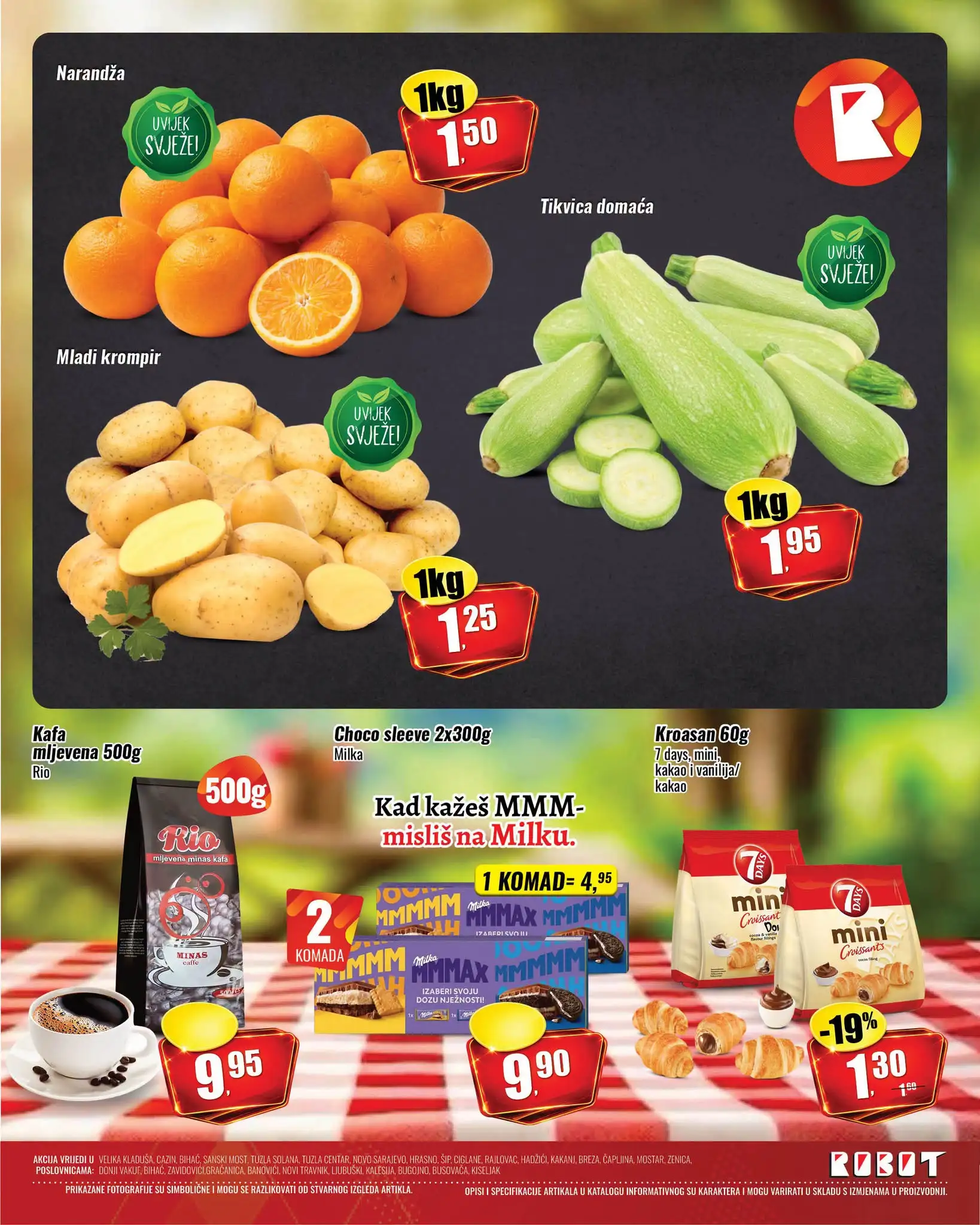 Robot akcija za početak sedmice 20-22.4.2026.