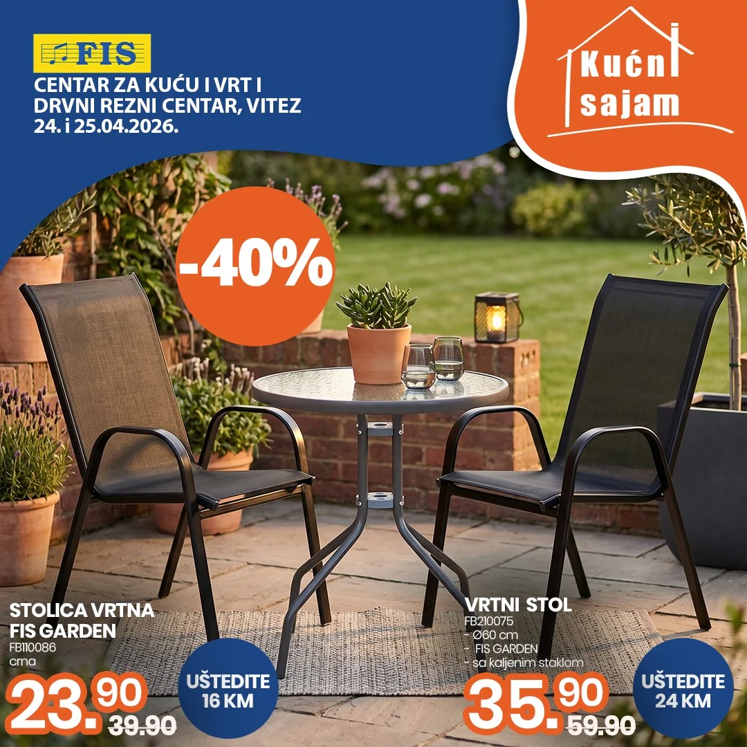 Fis KUĆNI SAJAM 24-25.4.2026.