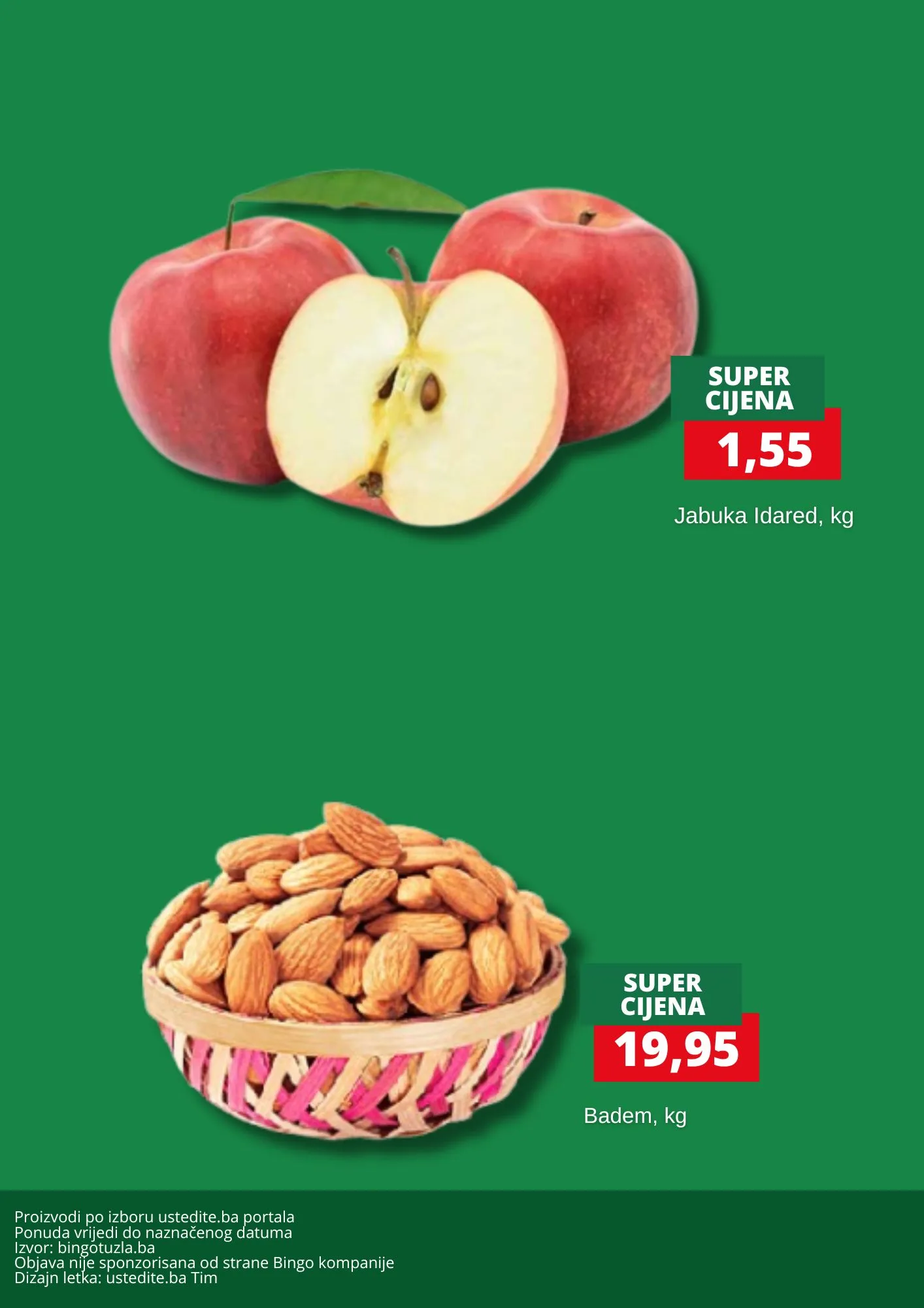 Bingo SVJEŽA AKCIJA