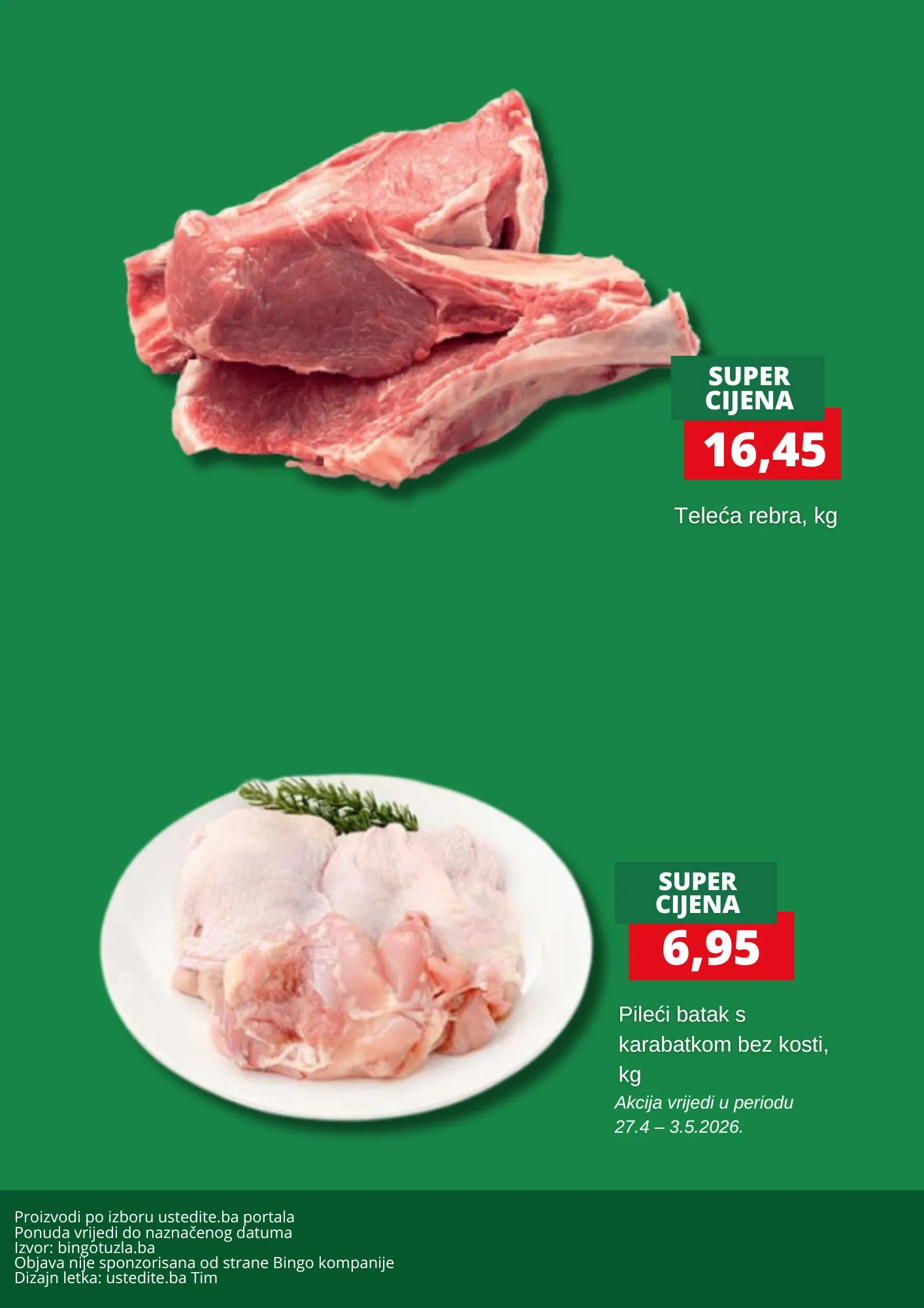 Bingo akcija SVJEŽE MESO 