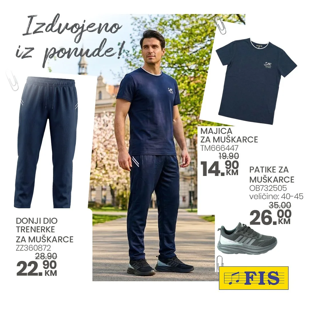 Fis akcija ODJEĆA & OBUĆA - sniženje do 20.4.2026.