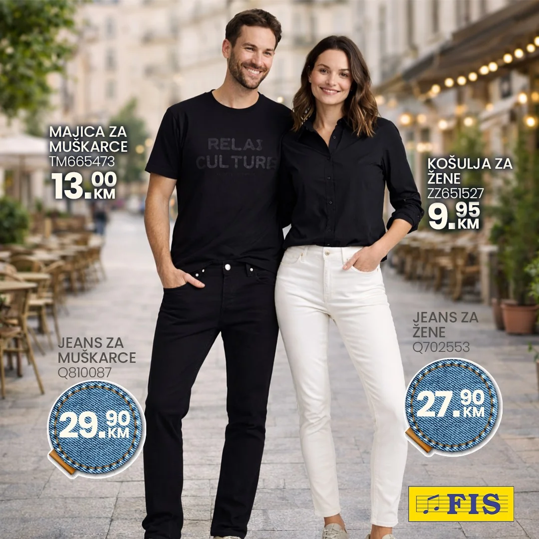 Fis akcija JEANS april 2026.