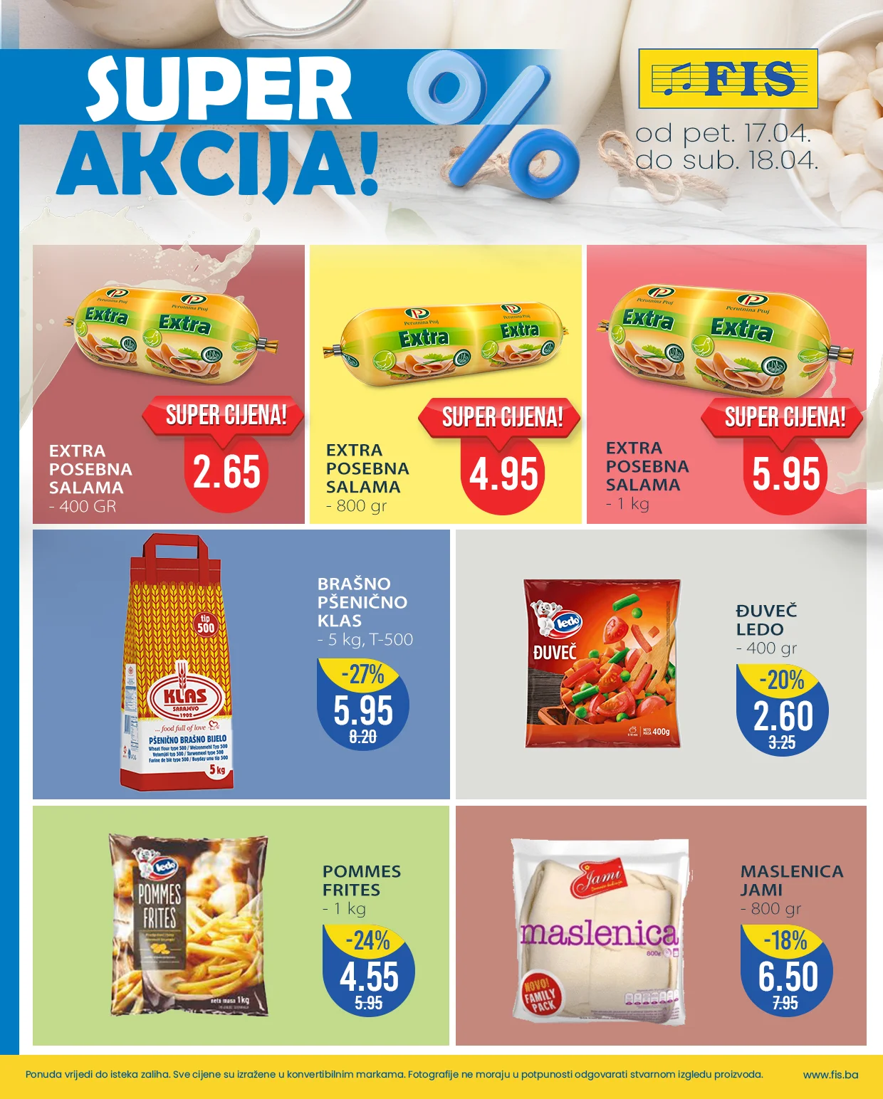 Fis vikend akcija 17-18.4.2026.