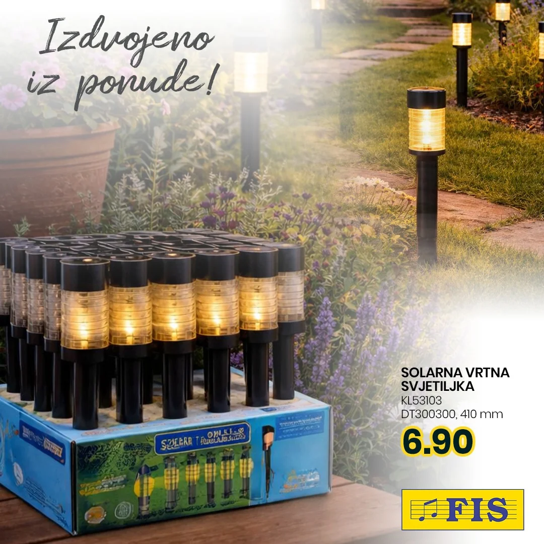 Fis akcija SOLARNE LAMPE april 2026.