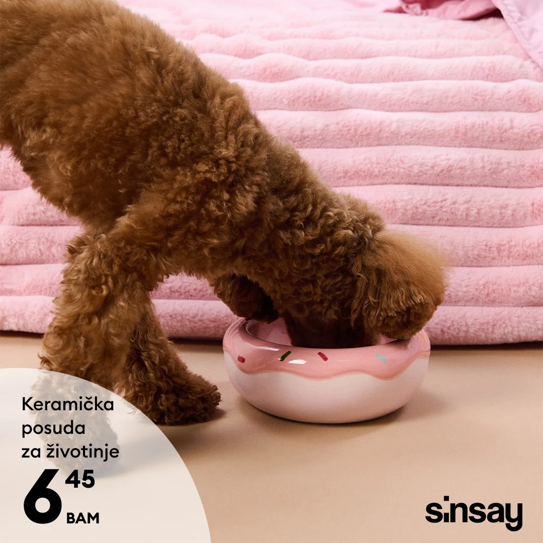 Sinsay akcija OPREMA ZA KUĆNE LJUBIMCE april 2026.