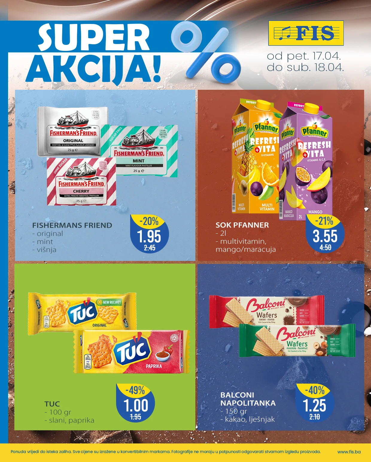 Fis vikend akcija 17-18.4.2026.