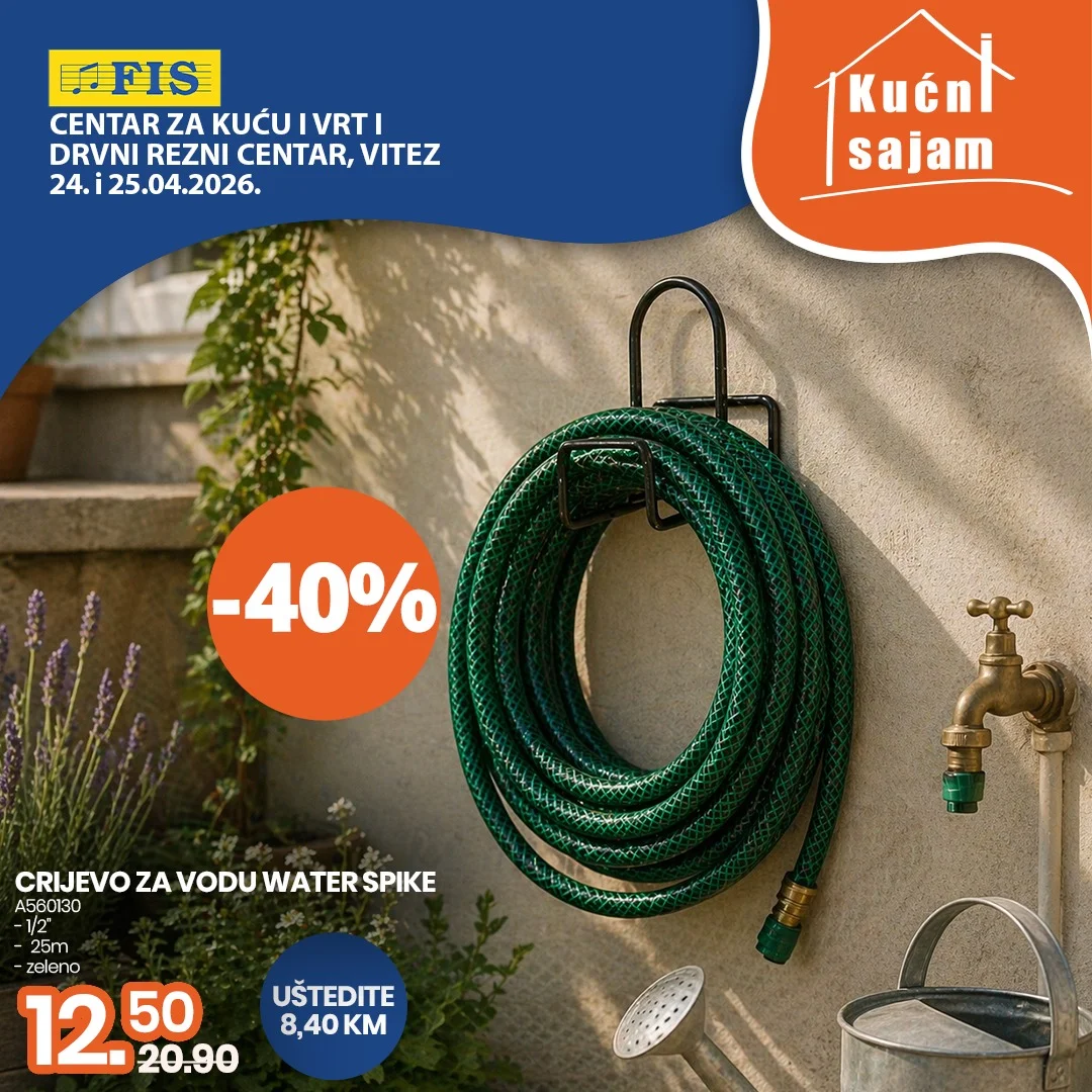 Fis KUĆNI SAJAM 24-25.4.2026.