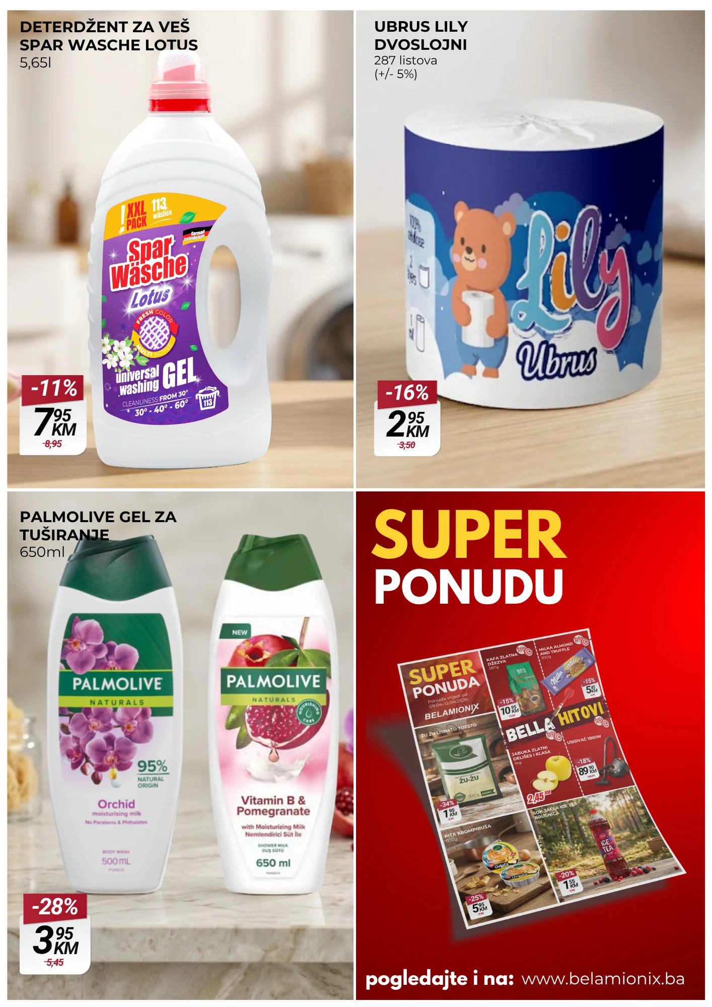 Belamionix vikend akcija 9-12.4.2026.