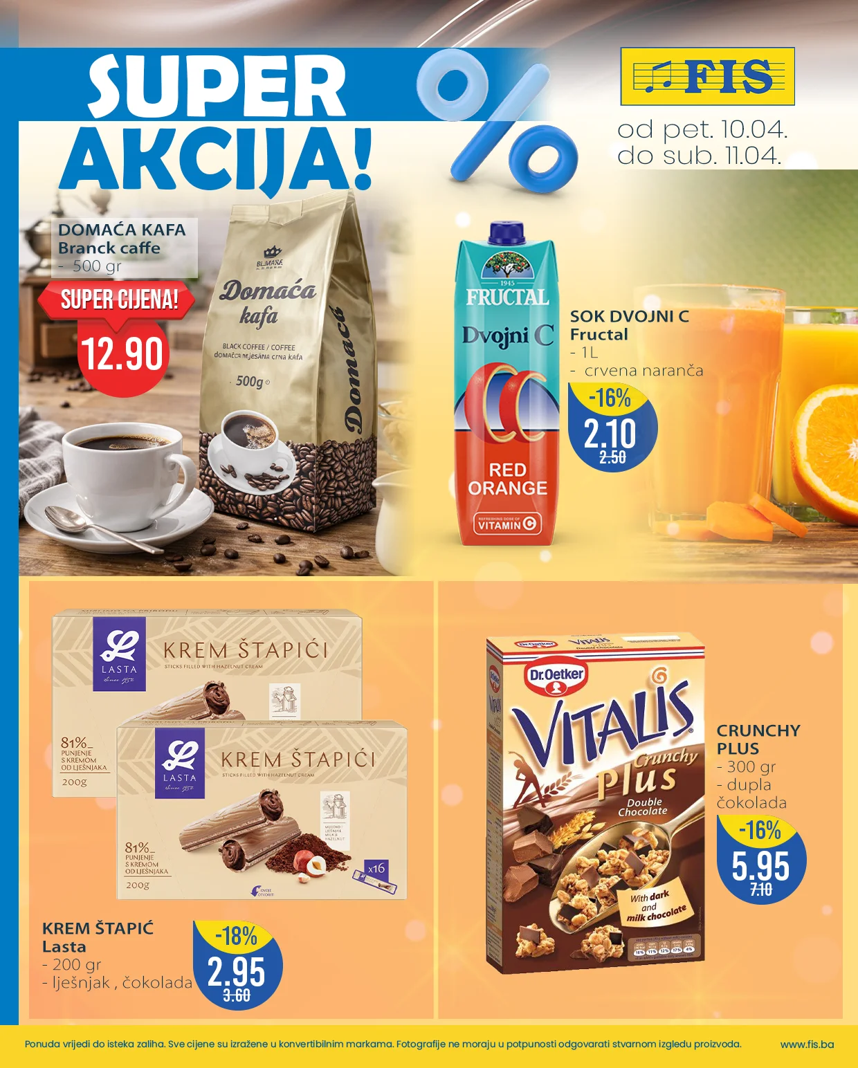 Fis vikend akcija 10-11.4.2026.