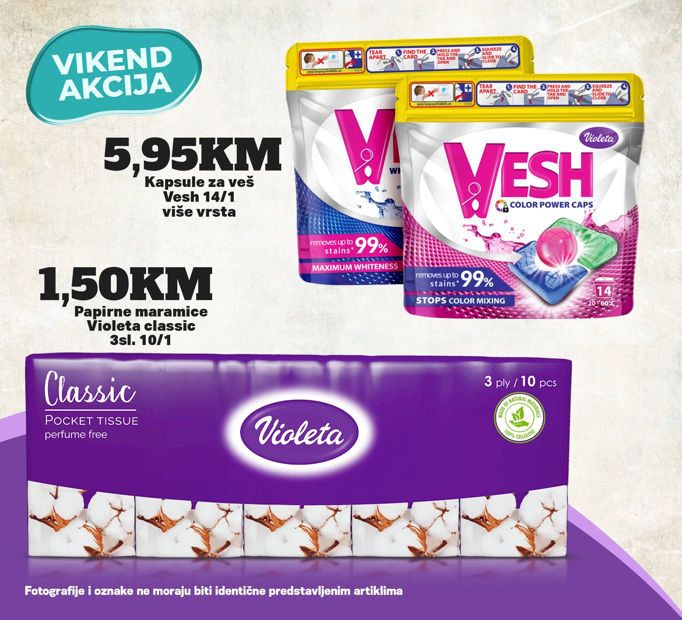 Kort vikend akcija 17-19.4.2026. 