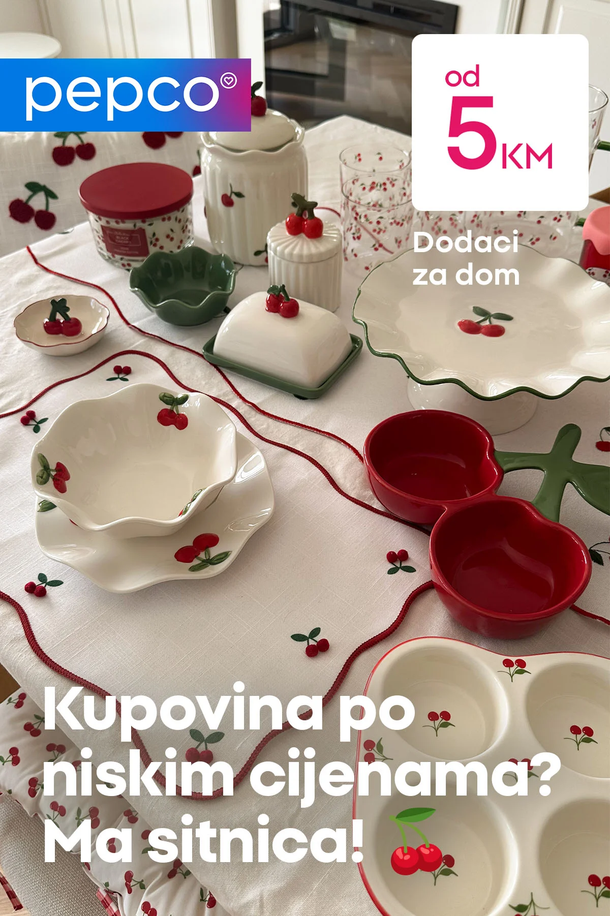 Pepco akcija: Dodaci za dom već od 5KM - april 2026.