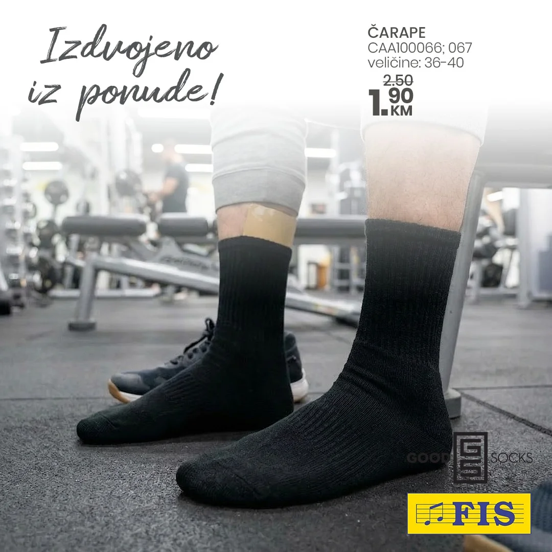 Fis akcija ČARAPE april 2026.