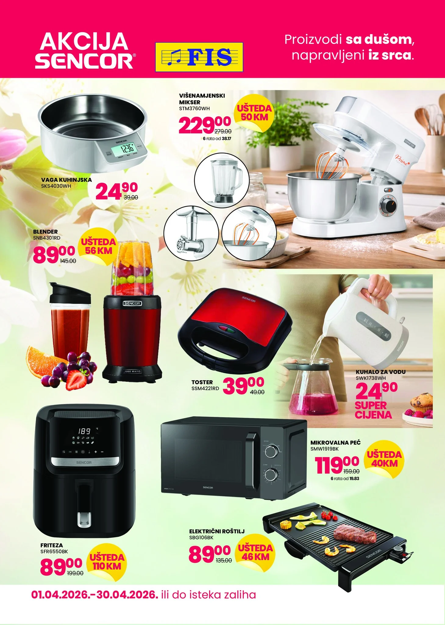 Fis & Sencor SUPER CIJENE 