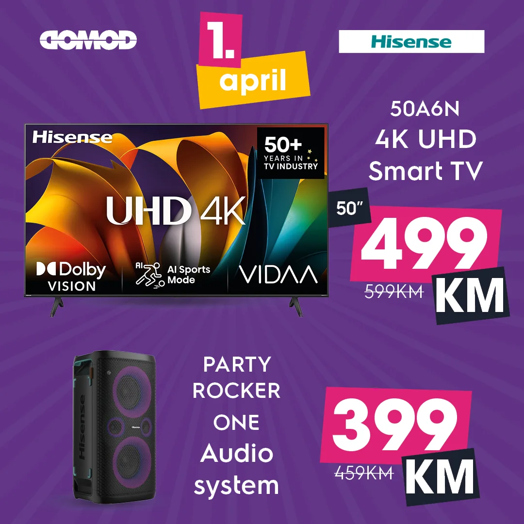 Domod SUPER SNIŽENJE - samo danas! 