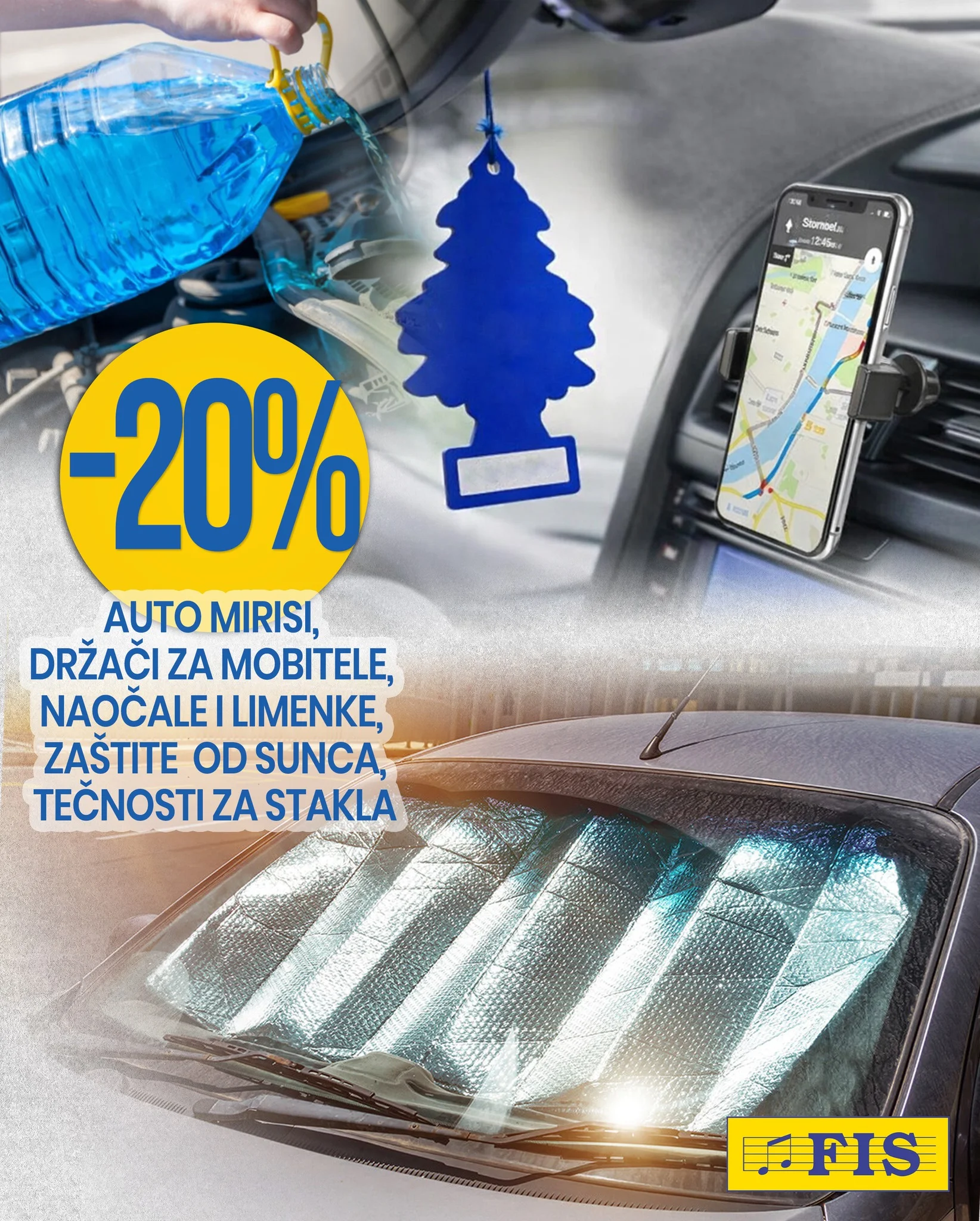 Fis akcija PROLJETNO ČIŠĆENJE AUTOMOBILA