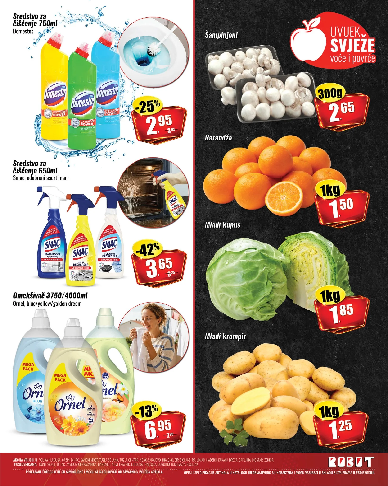 Robot akcija za početak sedmice 13-15.4.2026. 