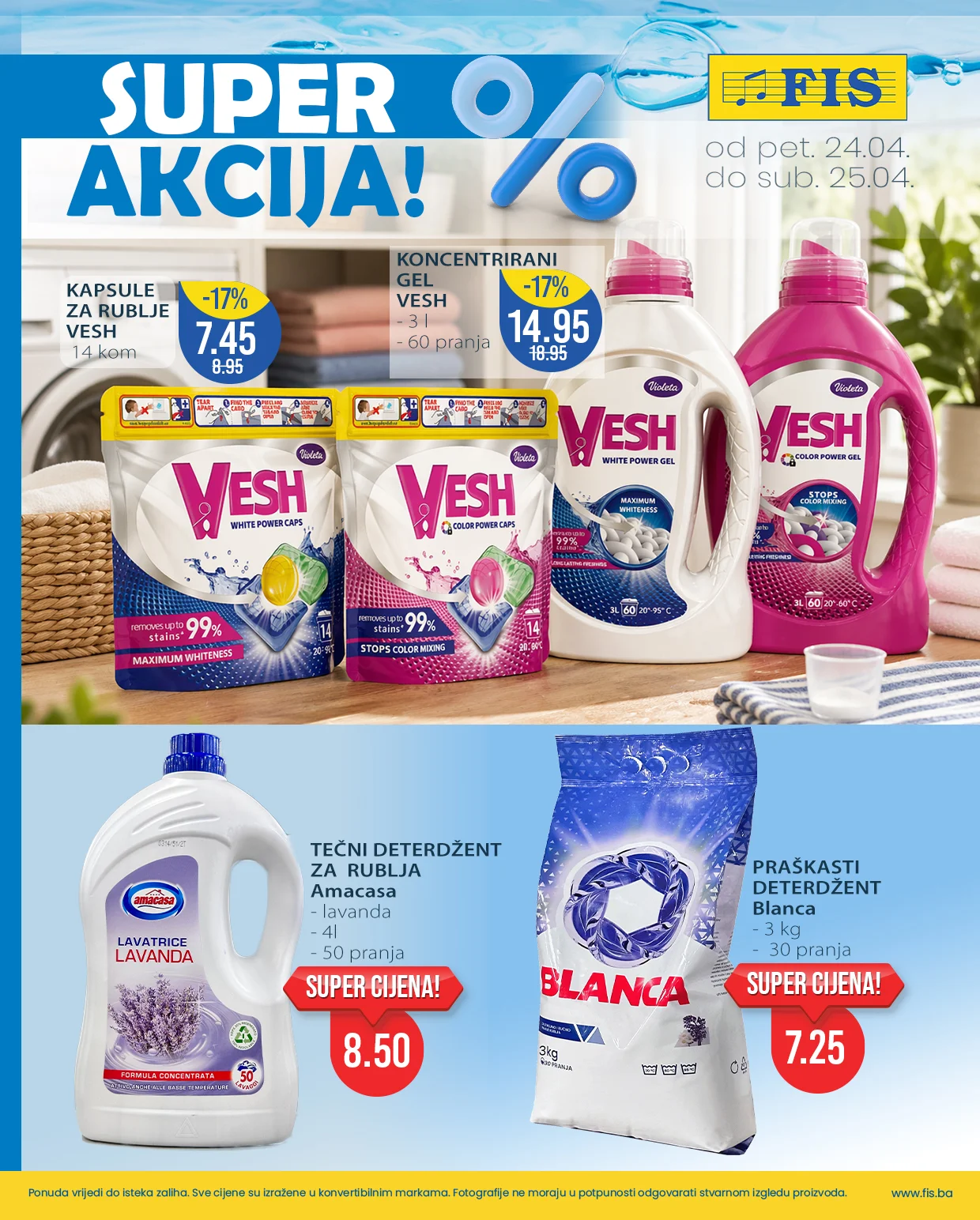 Fis vikend akcija 24-25.4.2026. 