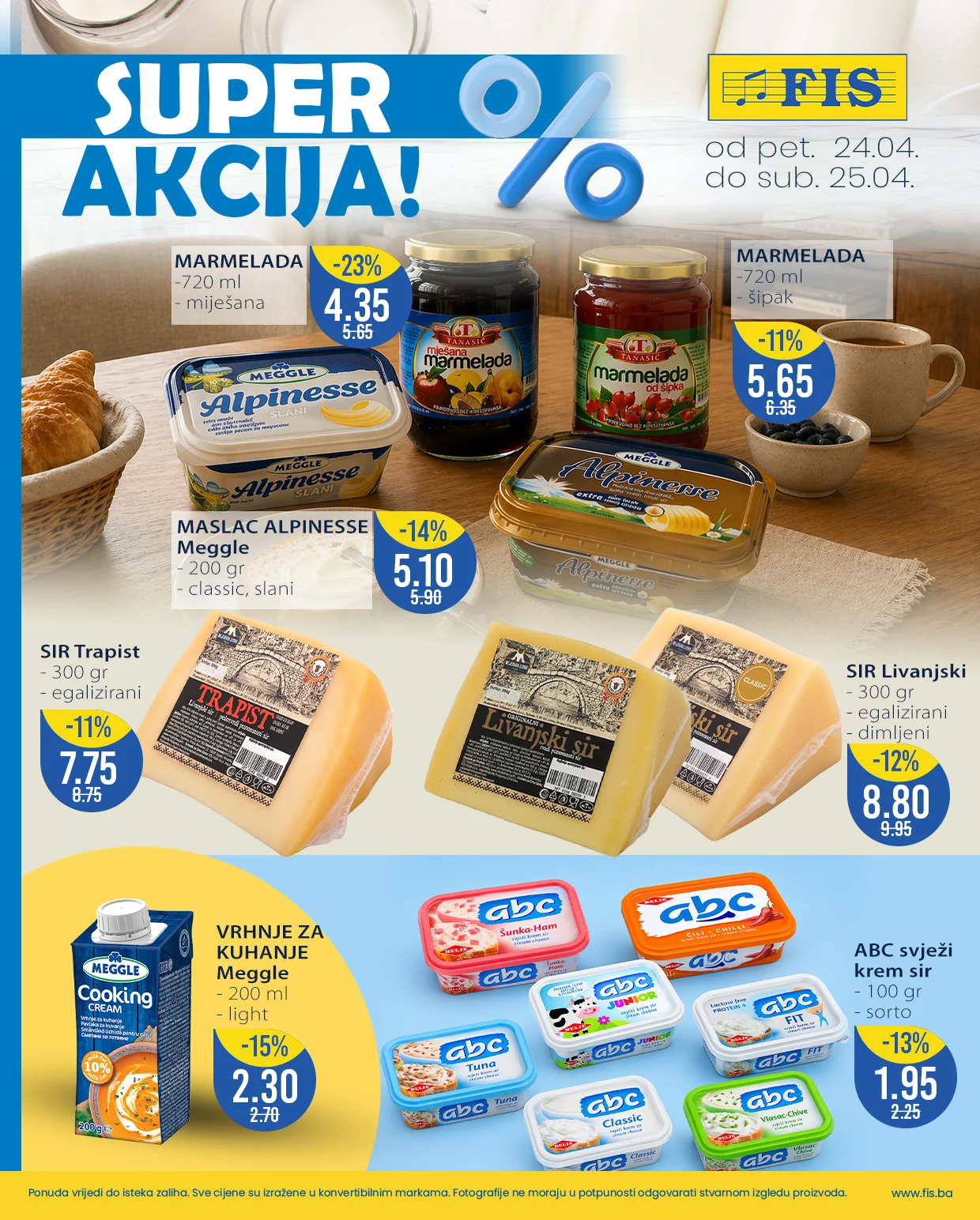 Fis vikend akcija 24-25.4.2026. 