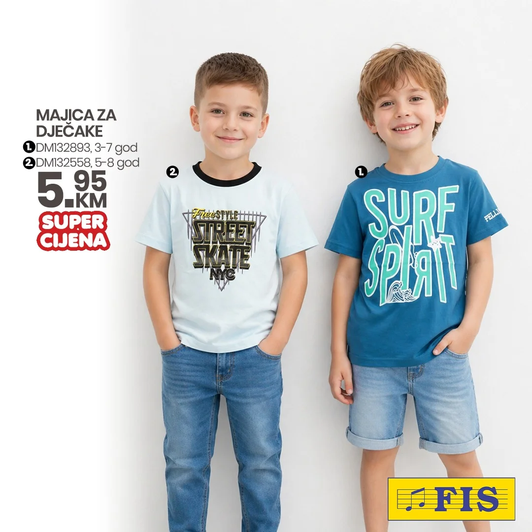 Fis ODJEĆA za cijelu porodicu 