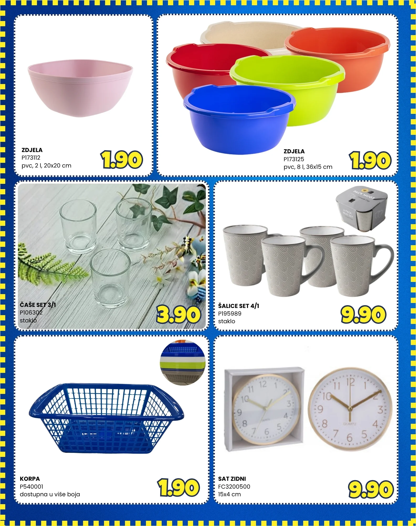 Fis vikend akcija VEĆ OD 1,90 KM 30.4-2.5.2026. 