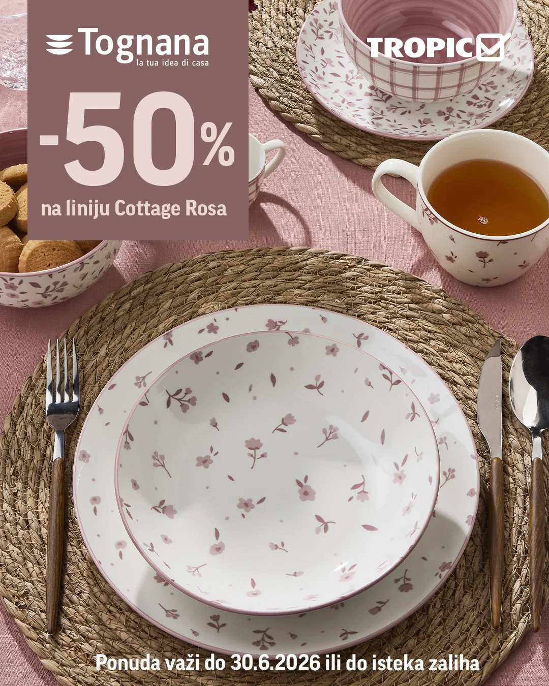 Tropic akcija Tognana posuđe