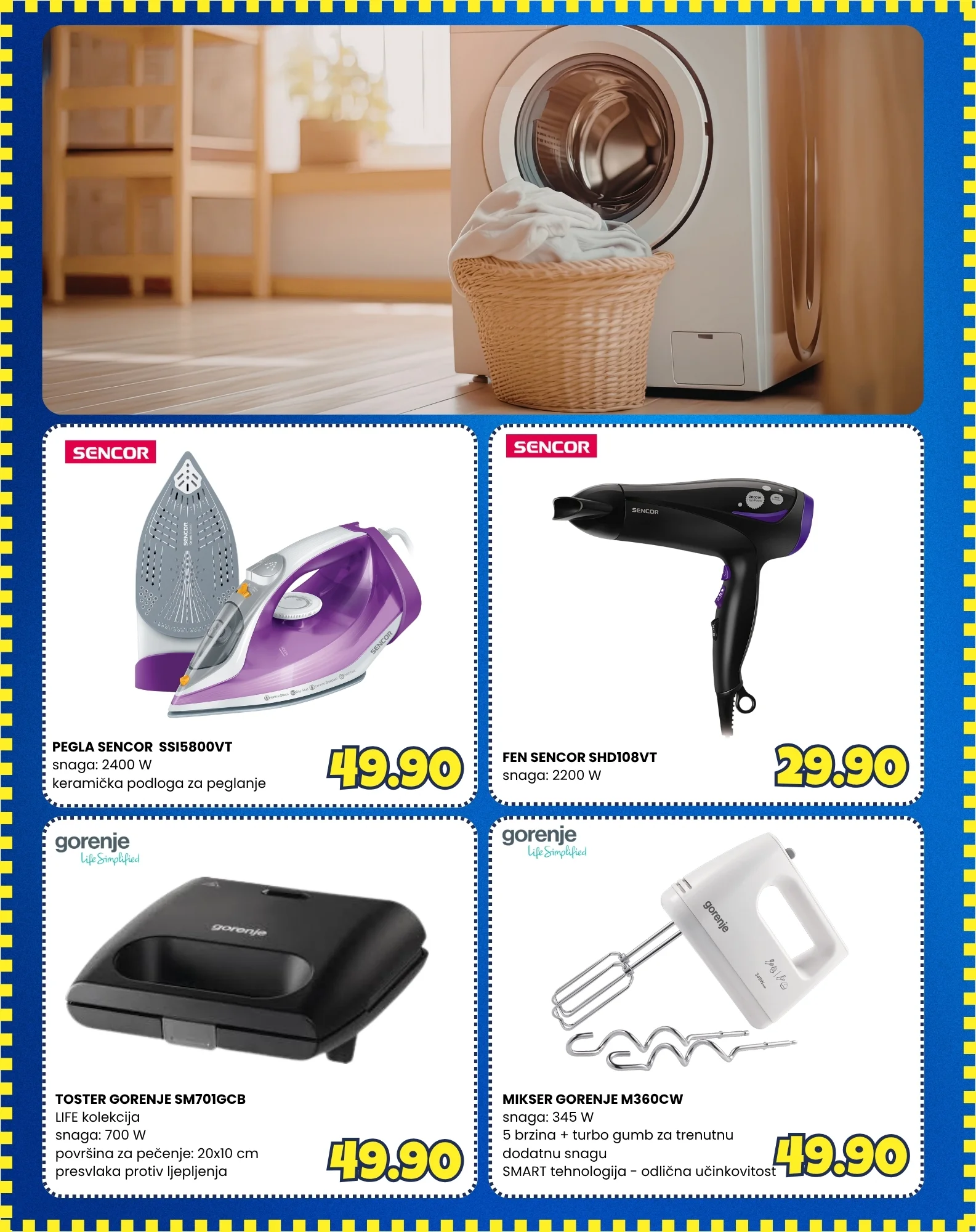 Fis vikend akcija VEĆ OD 1,90 KM 30.4-2.5.2026. 