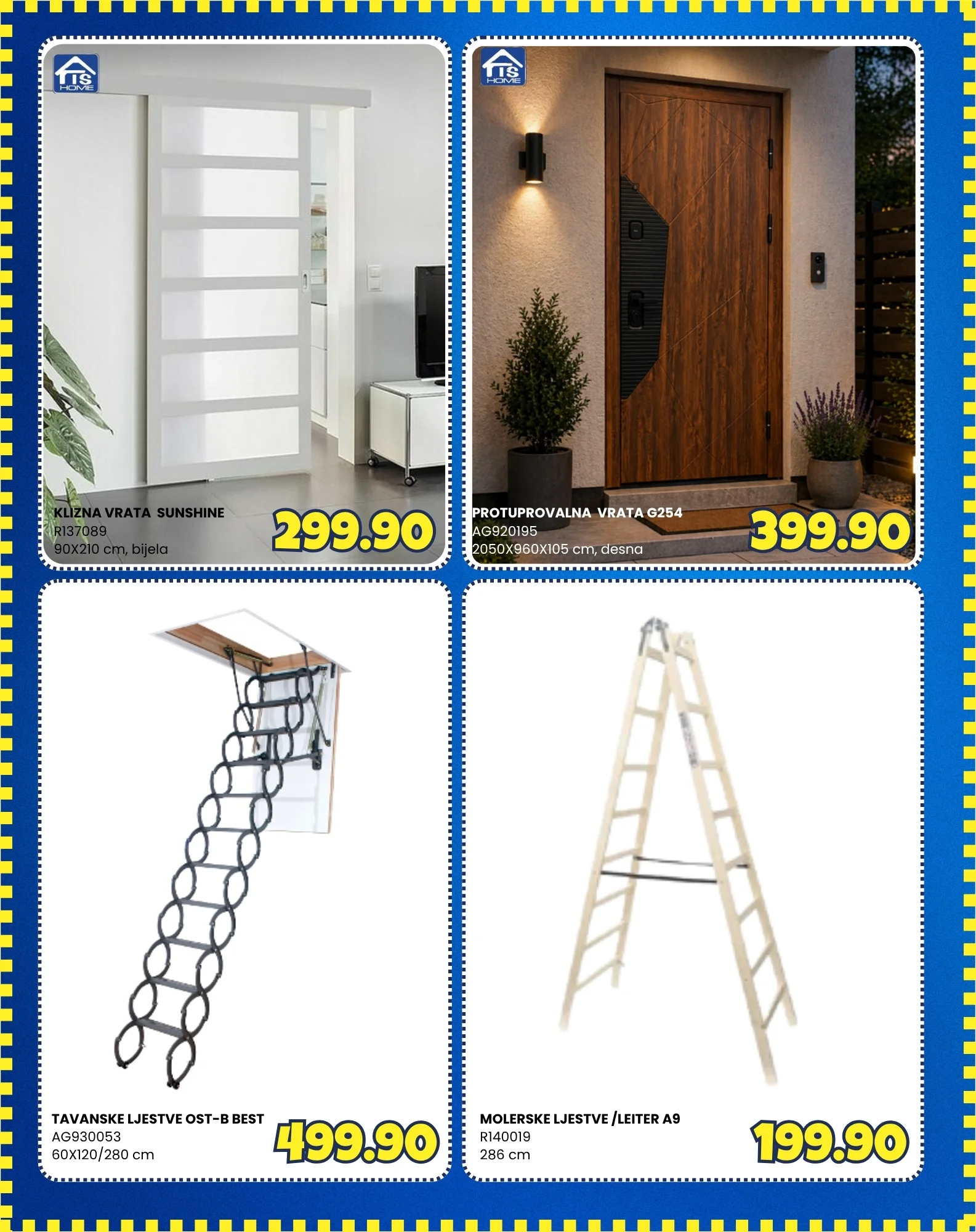 Fis vikend akcija VEĆ OD 1,90 KM 30.4-2.5.2026. 