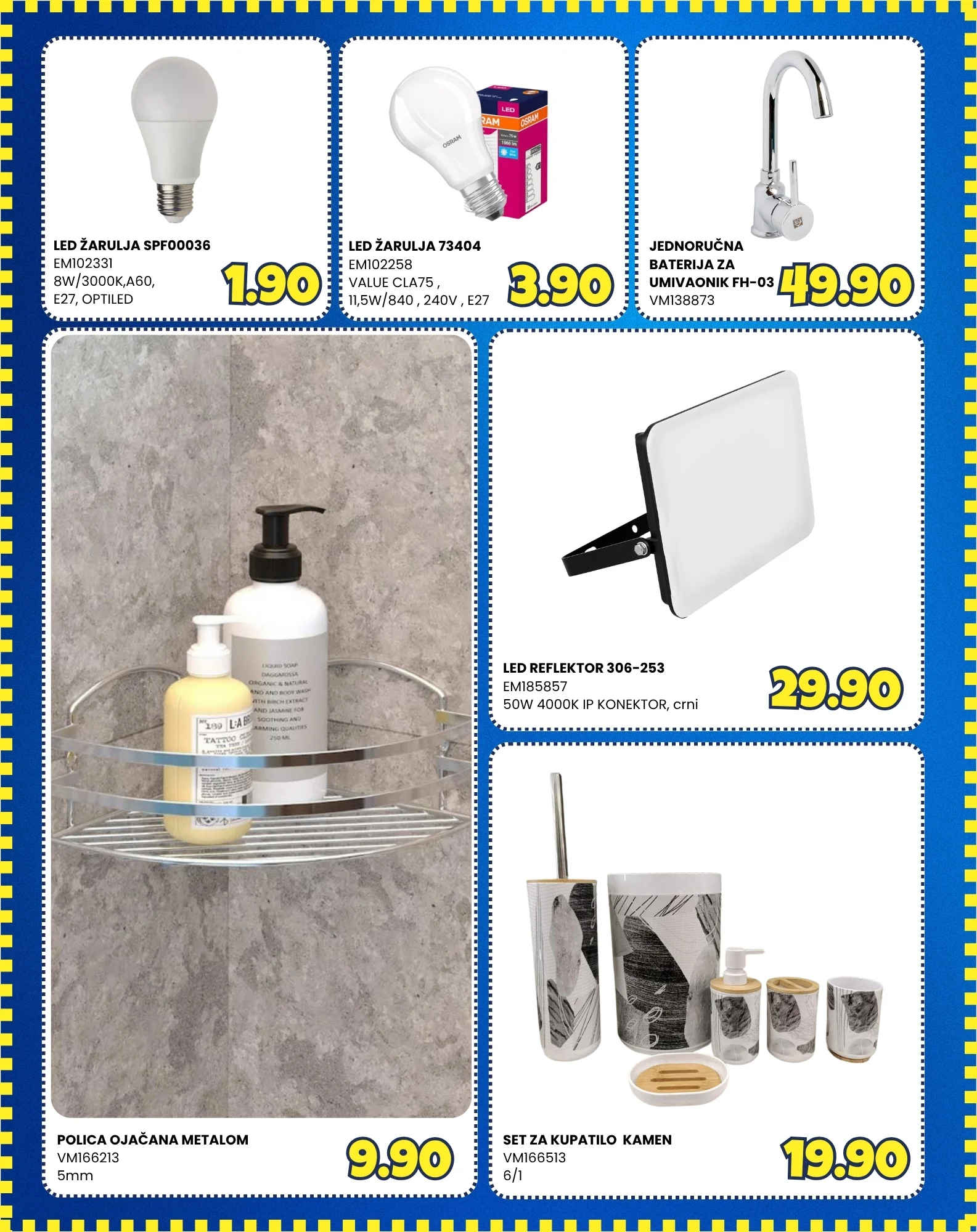 Fis vikend akcija VEĆ OD 1,90 KM 30.4-2.5.2026. 