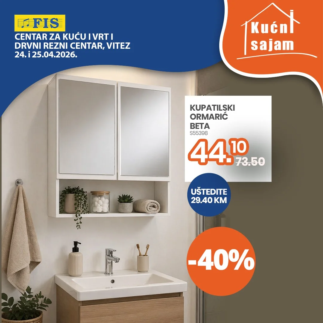 Fis KUĆNI SAJAM 24-25.4.2026.