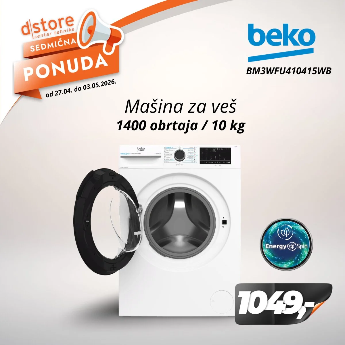 Dstore AKCIJA 27.4-3.5.2026. 