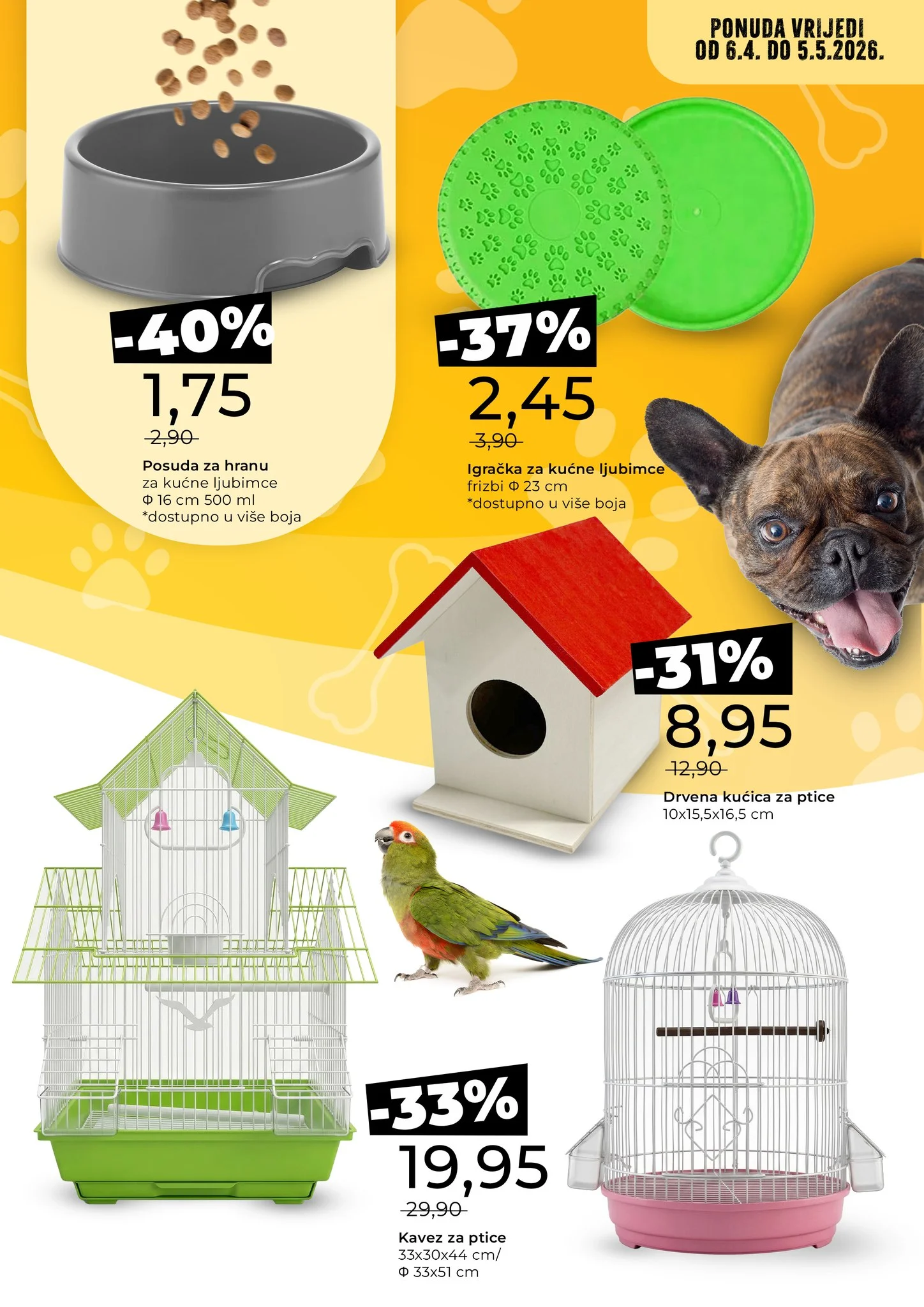 Bingo katalog KUĆNI LJUBIMCI 6-19.4.2026.