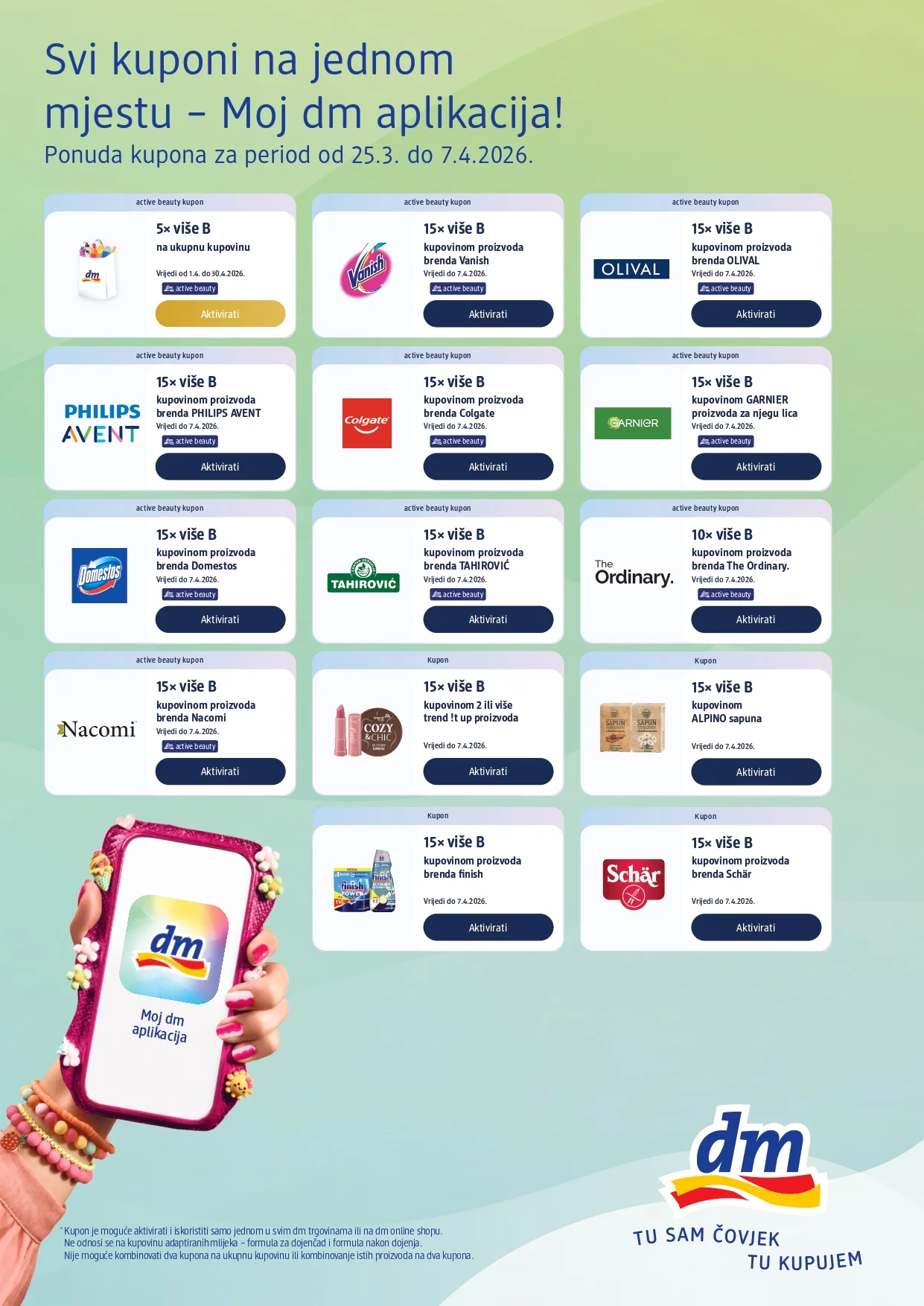 dm KUPONI - akcija do 7.4.2026.