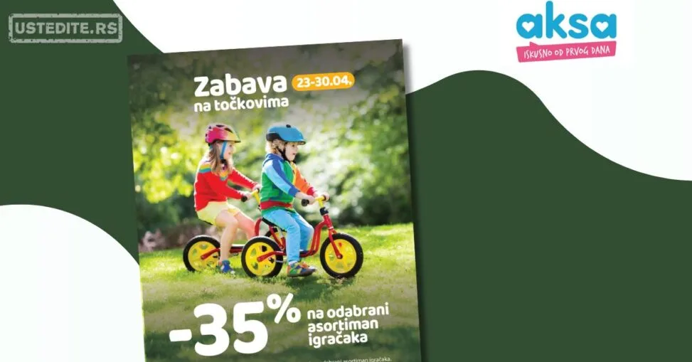 Aksa akcija ZABAVA NA TOČKOVIMA 23-30.4.2026.