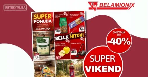 Belamionix vikend akcija 9-12.4.2026.