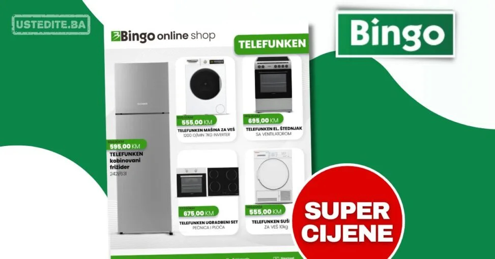 Bingo online shop AKCIJA TEHNIKE