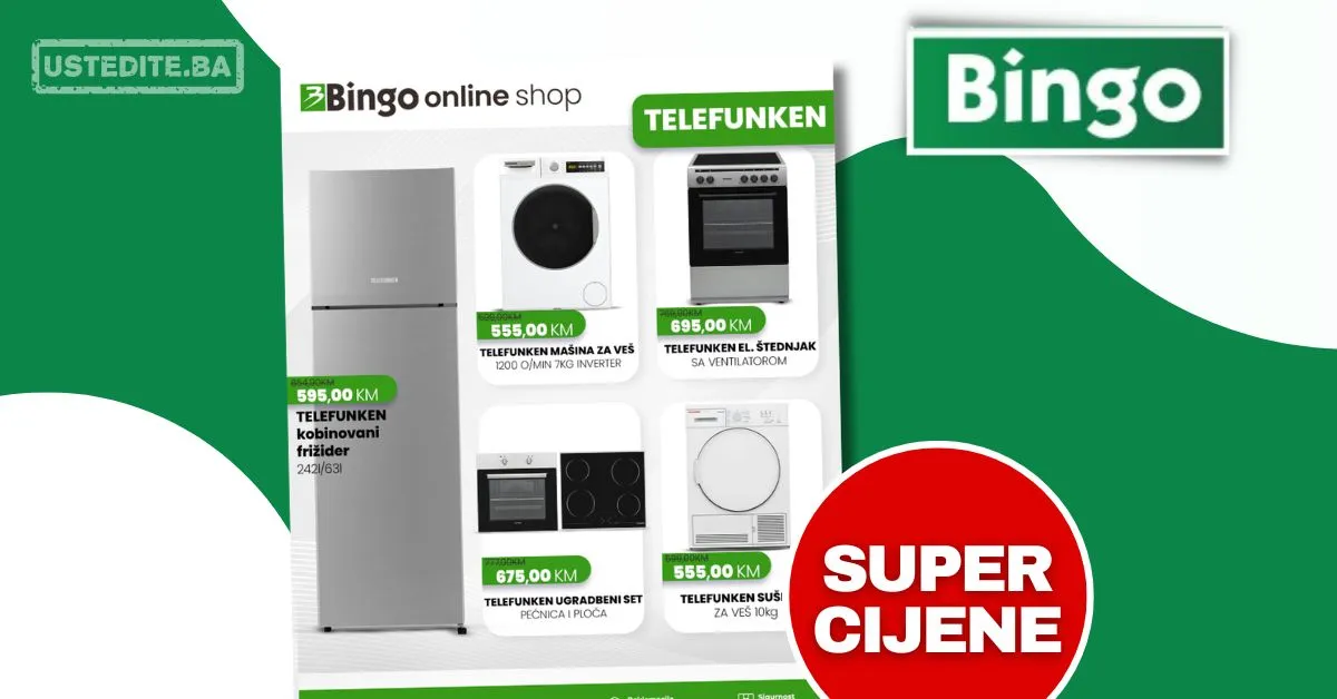 Bingo online shop AKCIJA TEHNIKE