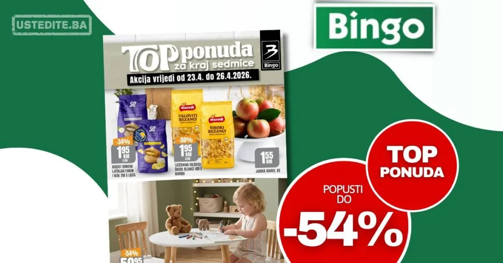 Bingo vikend akcija 23-26.4.2026.