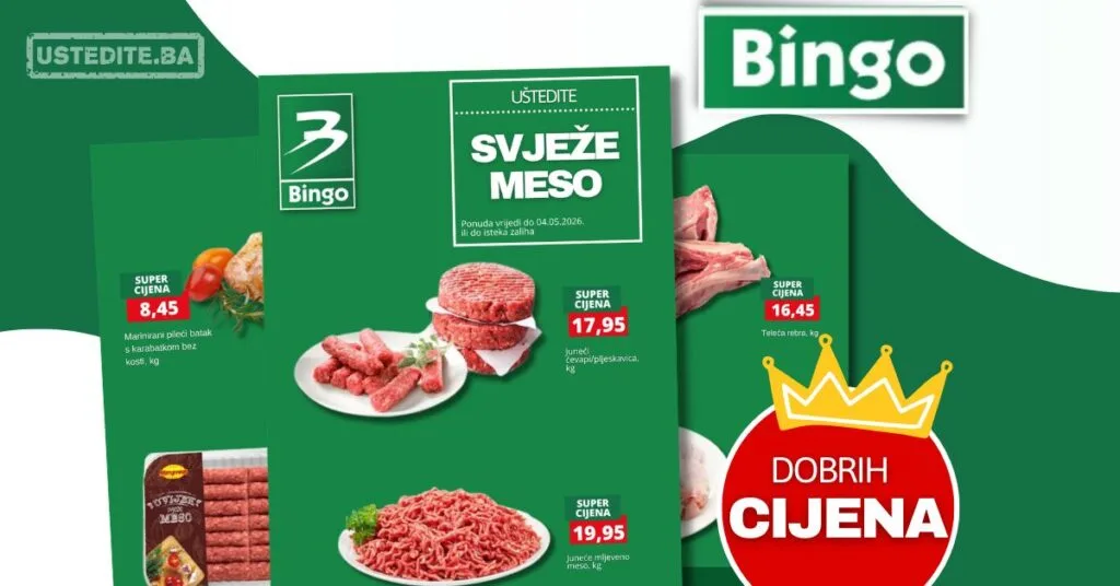 Bingo akcija SVJEŽE MESO