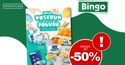Bingo katalog POSEBNA PONUDA 9-15.4.2026.