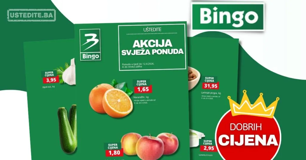 Bingo akcija SVEJŽA PONUDA