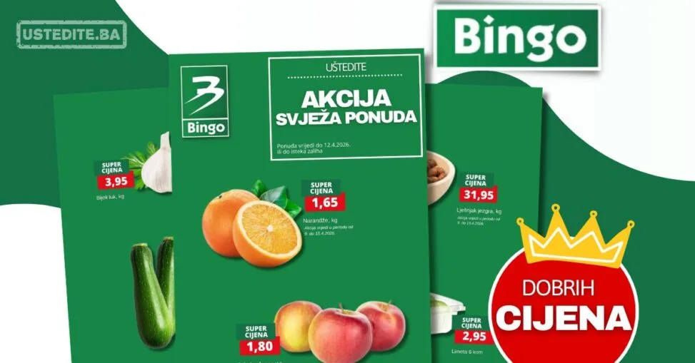 Bingo akcija SVEJŽA PONUDA