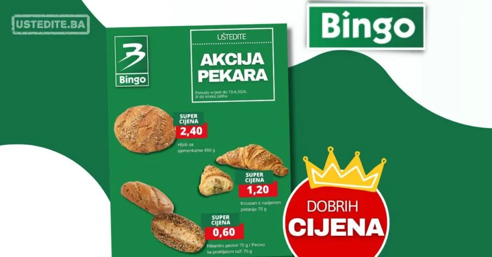 Bingo akcija PEKARA
