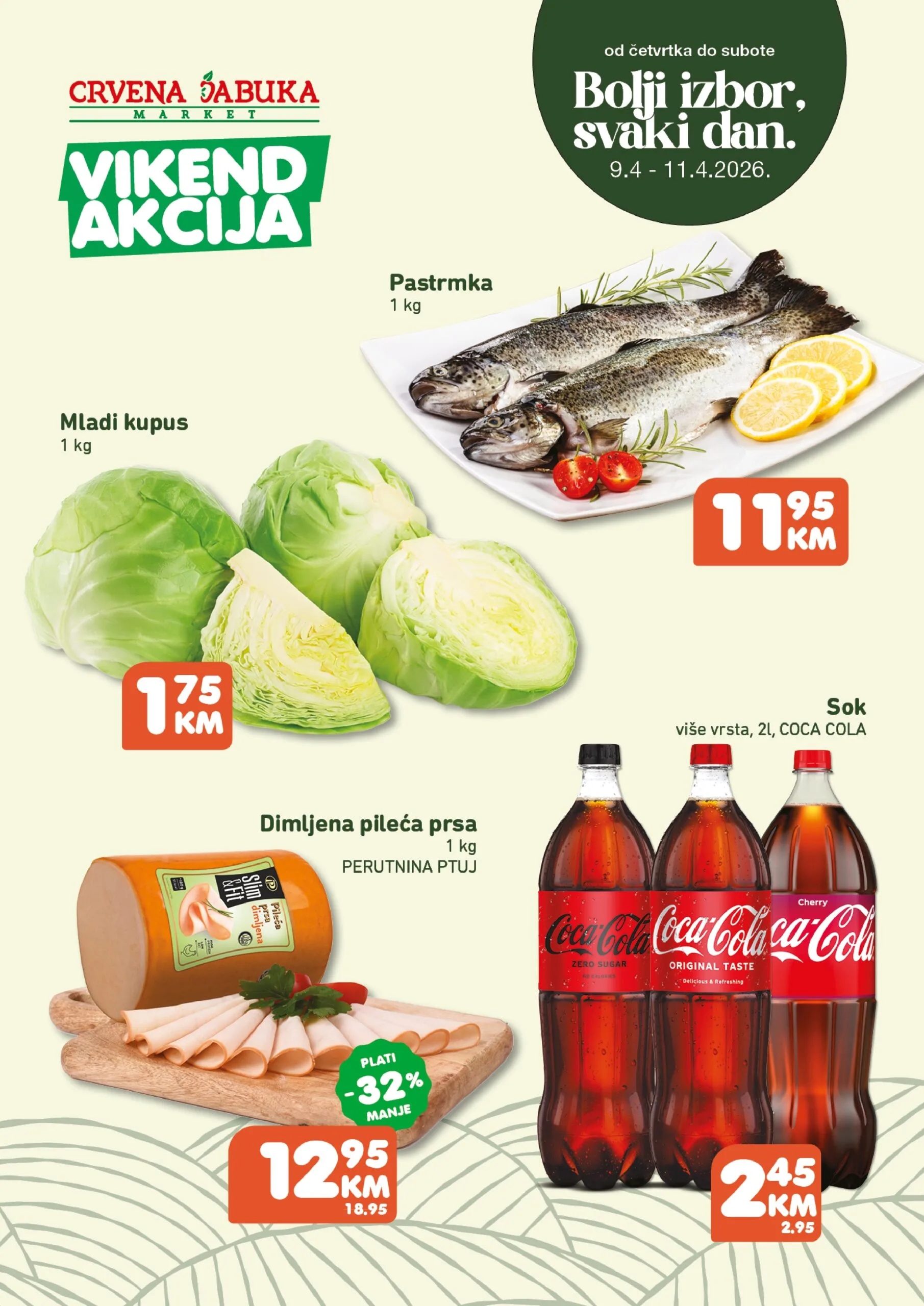 Crvena Jabuka vikend akcija 9-11.4.2026.