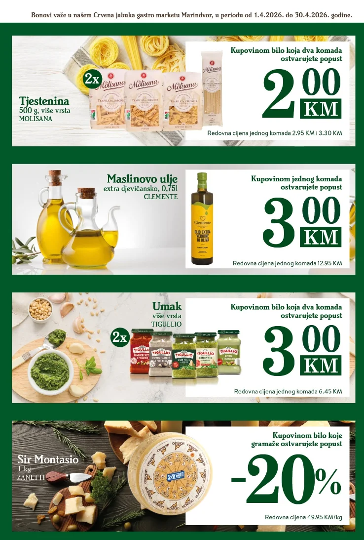 Crvena jabuka GASTRO MARKET bonbonjera