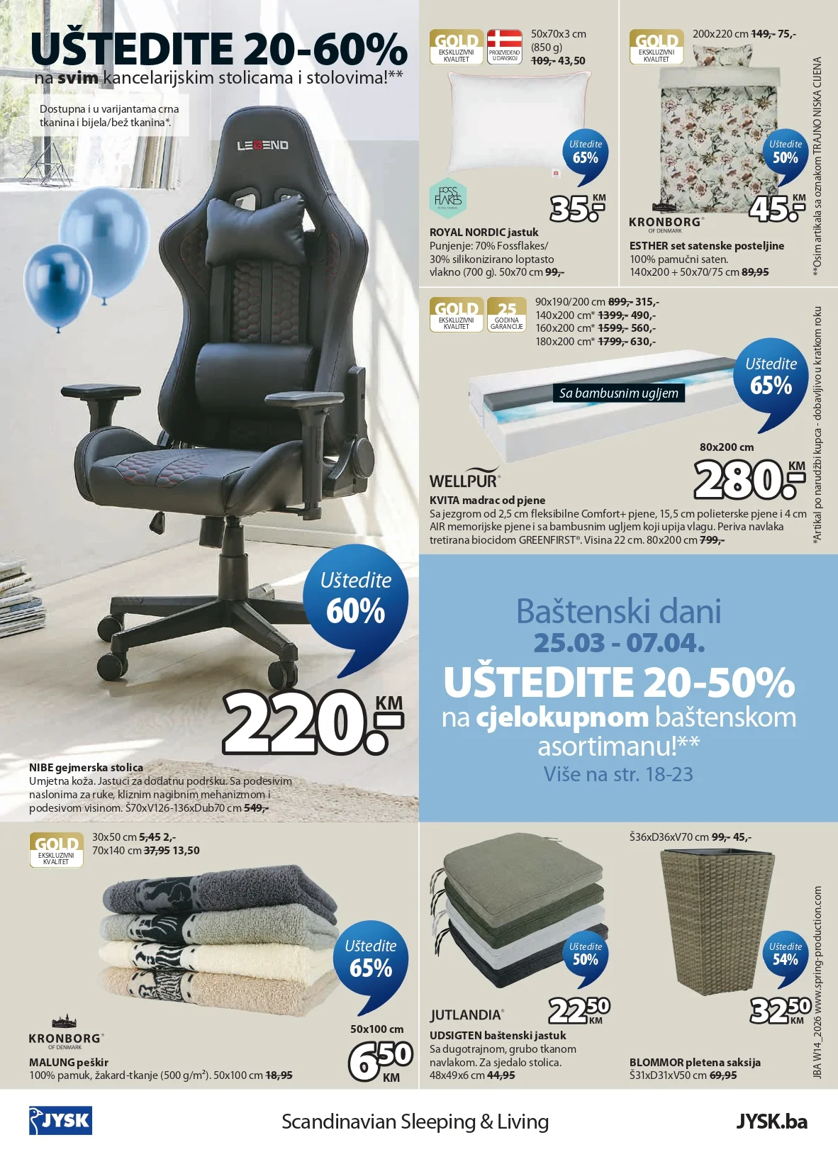 Jysk katalog 1-14.4.2026.